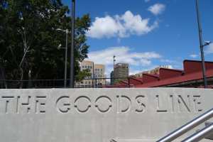 The Goods Line - sign - 22 Sept 2015